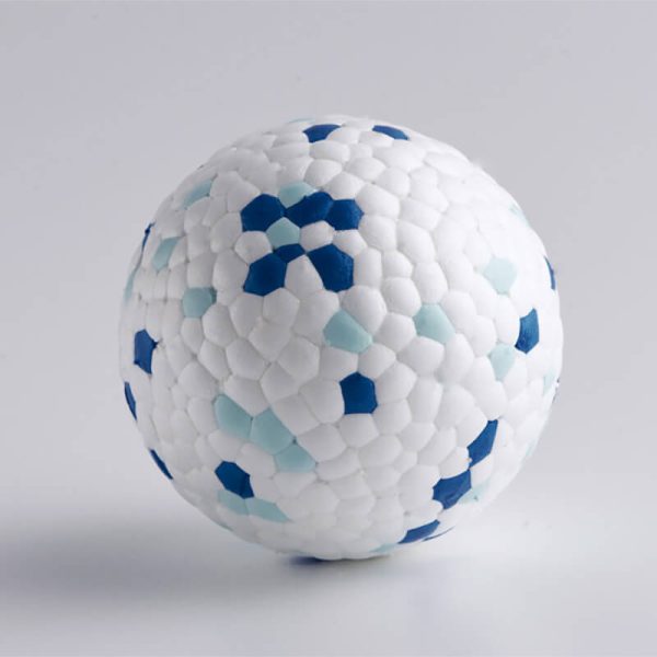 1 Factory E-TPU Durable Soft Dog Chew Bloom Bounce Ball