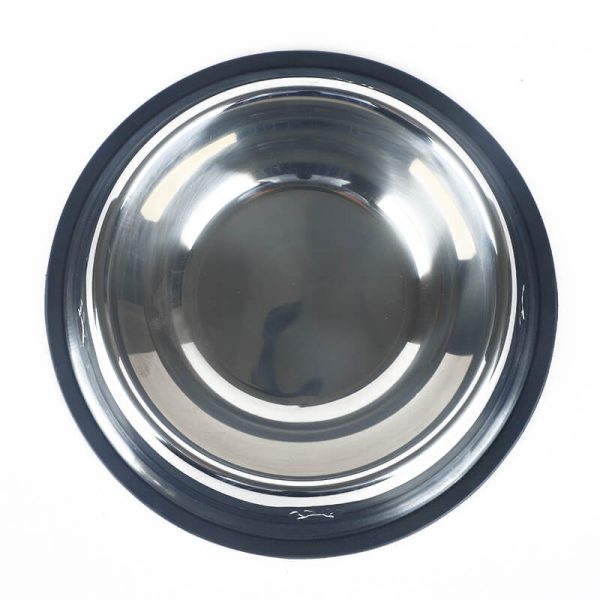 Stainless Steel Dog And Cat Food Water Bowl Large Small Puppy Feeder Feeding Bowls Non Slip Pet Bowl (4)